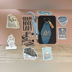 Book lovers handcrafted book mark collab w/ allys_closet82 🩵